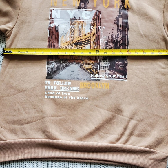 NYC mens Crewneck Pullover Size Large - Picture 3 of 5